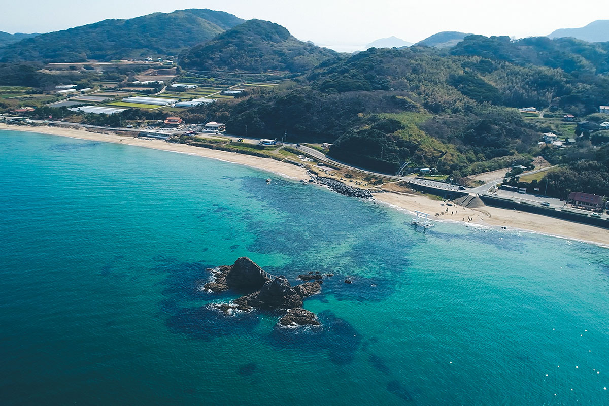 「ドローン空撮からみる、福岡県糸島エリア」記事内画像